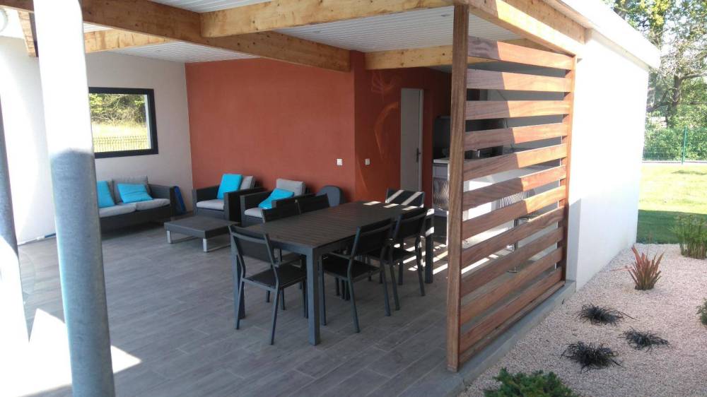 Maison construction extérieur